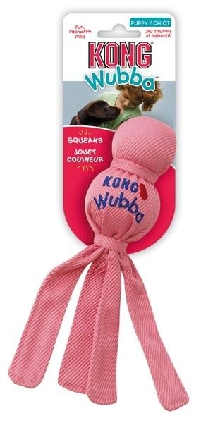 Kong Wubba Puppy - hundelegetøj til hvalpe